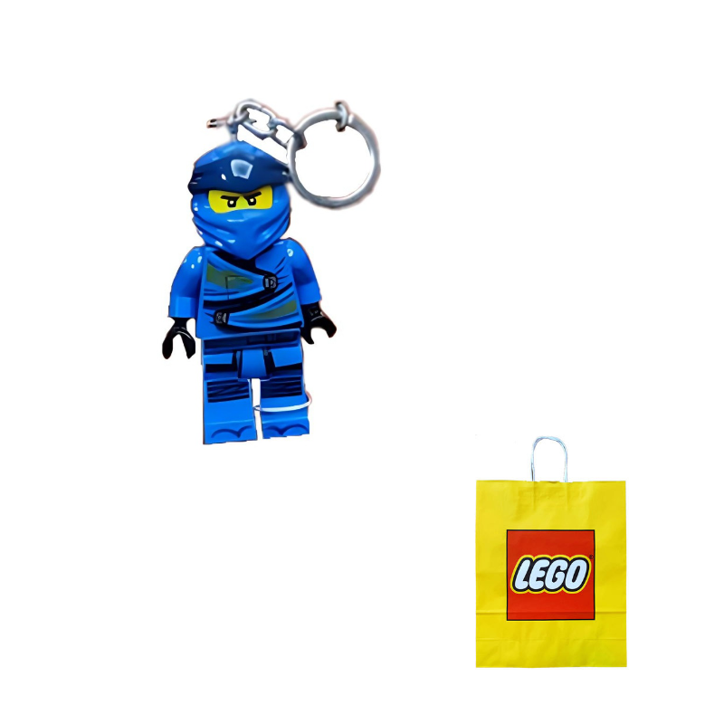 Брелок LEGO "Голубой Ниндзя с Подсветкой" (KE148) - Boxette Shop